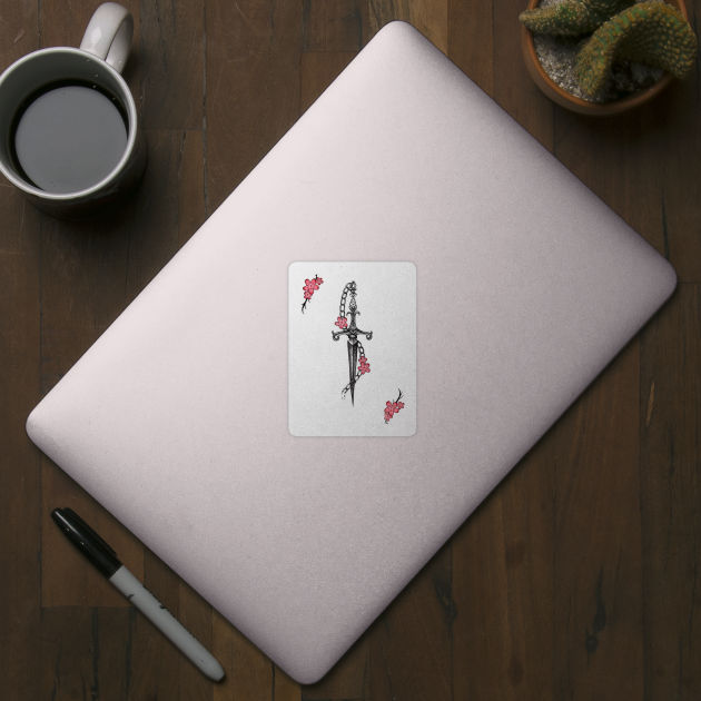 Sakura Cherry Blossom Dagger by Cosmic Latte